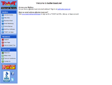 Tablet Screenshot of butter.toast.net